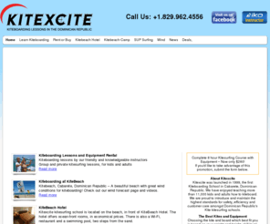 kitexcite.com: Kiteboarding Lessons in Cabarete | Kite Wind Forecast in Cabarete Dominican Republic | Kite Beach | KiteSurfing Camp
Kitexcite kiteboarding school provides kite surfing lessons for kids and adults in Kite Beach, Cabarete, Dominican Republic. Check our wind forecast for Kite Beach, by clicking the Cabarete Weather Forecast. Come learn kiteboarding in Cabarete, rent kite equipment and enjoy great wind conditions.