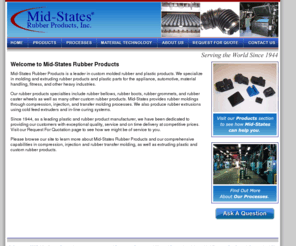 midstatesmoulding.com: Mid-States Rubber Products
Mid-States Rubber Products is a leader in custom molded rubber and plastic products.
