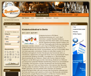 restaurant-online.net: Restaurant online, der interaktive Restaurantführer
Restaurant online, der Restaurantführer im Internet