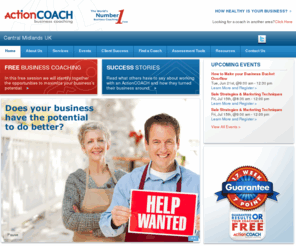 actioncoachcentralmidlandsuk.com: Home
ActionCOACH Business Coaching Centralmidlandsuk is the worlds no.1 business coaching firm- call us today at 0800 228 466 to book your Complimentary Business Coaching.