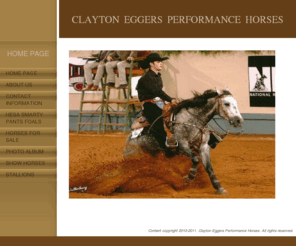 claytoneggersperformancehorses.com: Home Page
Home Page