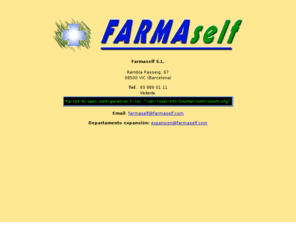 farmaself.com: FARMASELF Franquicias para Parafarmacias
Farmaself - Farnquicias de Parafarmacias.