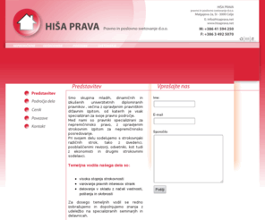 hisaprava.net: HIŠA PRAVA
text/html; charset=utf-8