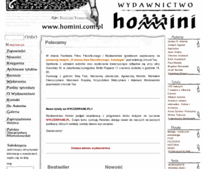 homini.com.pl: Wydawnictwo HOMINI
Księgarnia internetowa - Bookstore.pl