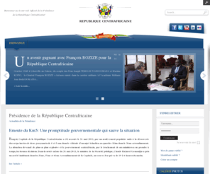 presidencerca.com: Présidence de la République Centrafricaine
Présidence de la République Centrafricaine.