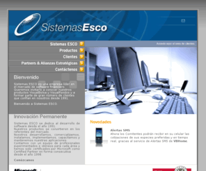 sistemasesco.com: Sistemas ESCO
Sistemas ESCO se dedica al desarrollo de software específico para Agentes de Bolsa y Fondos Comunes de Inversión. Sus productos VisualBolsa y VisualFondos son líderes de su segmento desde 1991.