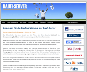 baufi-server.com: Online Baufinanzierung Software
MaklerServer ist die kostengünstige Online Immobilien Software für Makler, Bauträger und Hausverwalter.