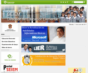 dee.edu.mx: Dirección de Educación Elemental
Servicios Educativos Integrados al Estado de México - Dirección de Educación Elemental