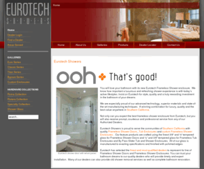 eurotechshowers.com: Eurotech Showers - Home
Eurotech Showers - Glass Shower Enclosures