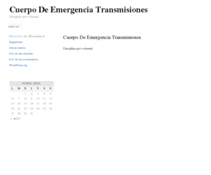 cuerpodeemergenciatransmisiones.org: Cuerpo De Emergencia Transmisiones
Disciplina por voluntad