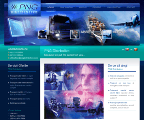 pngdistribution.com: PNG Distribution / because we put the accent on you...
PNG Distribution, B2B provider of logistics solutions for Romania, Europe and USA, committed to develop partnerships with our customers. We offer reduced logistics costs while improving efficiency and enhancing customer service.