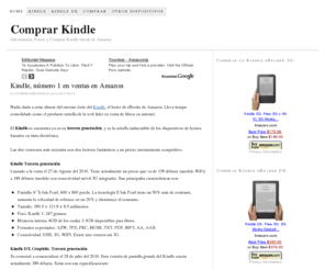 comprarebook.net: Comprar Kindle — Información, Precio y Comprar Kindle ebook de Amazon
Información, Precio y Comprar Kindle ebook de Amazon