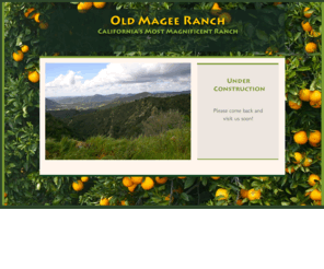 oldmageeranch.com: Old Magee Ranch — California's Most Magnificent Ranch
California's Most Magnificent Ranch