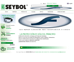 seybol.com: SEYBOL, Equipos de Protección Individual, Protección Respiratoria, Ocular, Auditiva y Anticalórica. Mascarillas Autofiltrantes. mascarillas proteccion gripe A
Seybol