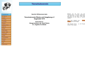 tierschutzverein-rheine.de: Tierschutzverein
Tierschutzverein Rheine und Umgebung e.V. ; Tierheim Rheine und Umgebung