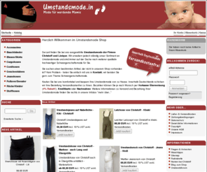 umstandsmode-bestellen.de: Umstandsmode Shop - Schwangerschaftsmode von Christoff und Linique
Christoff und Linique Umstandsmode online bestellen. In unserem Umstandsmode Shop ist der Versand Ihrer Schwangerschaftsmode innerhalb Deutschlands versandkostenfrei.