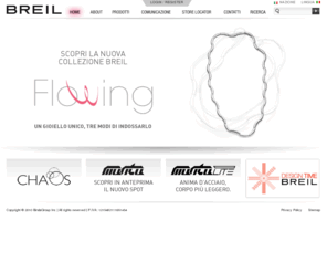 breilmilano-shosholoza.com: Breil - Sito Ufficiale - Homepage
Breil, sito ufficiale dell'azienda italiana Leader nel settore degli orologi e gioielli in acciaio.								
Collezione orologi da polso uomo e donna, gioielli,collane,anelli,bracciali in acciaio.