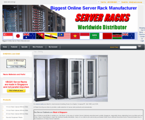 buysg.com: SERVER RACKS SINGAPORE  - Rack.Com.Sg ( 65) 6100-0221
 Our server racks are ideal for most servers including those from Apple, Compaq, HP, Dell, IBM and SUN. At Rack.Com.Sg we strive to provide a wide selection of server rack products and accessories.