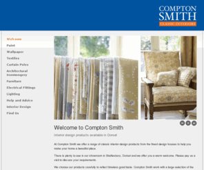 comptonsmith.co.uk: Compton Smith
Compton Smith offer a range of classic interior design products from the finest design houses to help you make your home a beautiful place.