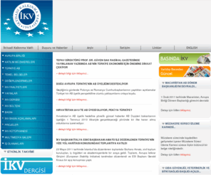 ikv.org.tr: İktisadi Kalkınma Vakfı - İKV  Web Sitesi | Ana Sayfa
İktisadi Kalkınma Vakfı