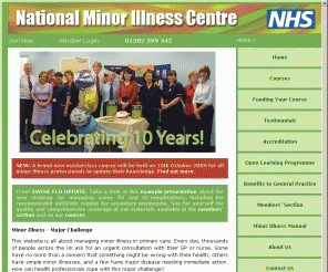 minorillness.co.uk: National Minor Illness Centre
