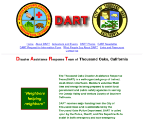 todart.org: Thousand Oaks Disaster Assistance Response Team (DART)
The official site for the Thousand Oaks Disaster Assistance Response Team