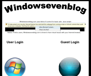windowsevenblog.com: Windowsevenblog Login
Choose your login!