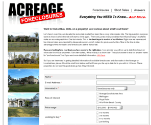 freeacreageforeclosures.com: FREE Acreage Foreclosures & Short Sales
