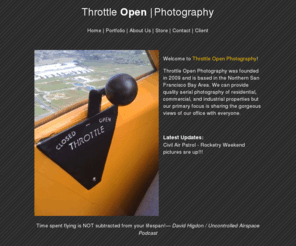 throttleopen.com: Throttle Open - Home
Throttle Open - Specializing in aerial photography. 