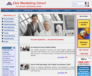 ebizmarketingdirect.com: Ebiz Marketing Direct
For all your marketing needs!