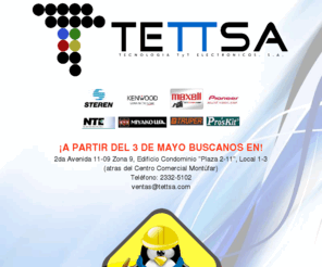 tettsa.com: Tecnología T y T Electrónicos, S.A.
Soluciones en electrónica!