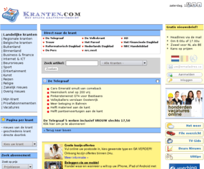 fieret.net: Landelijke kranten | Kranten.com | het online krantenoverzicht
Het overzicht van de landelijke kranten in Nederland