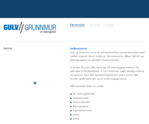 gulvgrunnmur.com: Gulv Og Grunnmur AS
Gulv og Grunnmur AS er en virksomhet som river konkrete baser og arbeide med betong.
