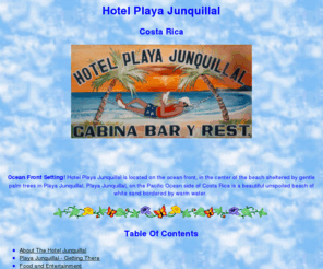 playajunquillal.net: Playa Junquillal, Costa Rica
