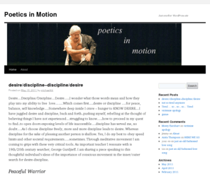 poeticsinmotion.com: Poetics in Motion | Just another WordPress site
