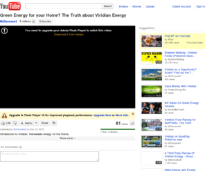 24hourenergy.net: Green Energy for your Home? The Truth about Viridian Energy
Introduction to Viridian. Renewable energy for the Home. Affordable, greener Energy Reliable delivery and service provided by your local utility No contracts...