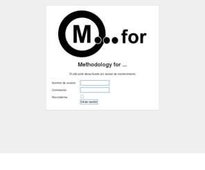 methodologyfor.info: Bienvenidos a la portada
Joomla! - el motor de portales dinámicos y sistema de administración de contenidos