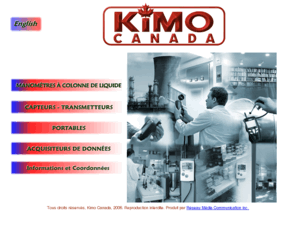 kimocanada.com: Kimo Canada
Étude, conception et fabrication de manomètres pour toutes les mesures de pression différentielle.