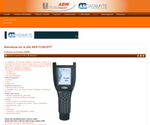 abwconcept.net: Bienvenue sur le site ABW CONCEPT
ABW CONCEPT - Recherche et Développement - Machine de contrôle et de tri - Machine de tri automatique - Tri 100% - Vision Industrielle - Solution pour la mesure et le contrôle - Gestion Management Qualité - SPC - Cognex - QDAS - ASI DataMyte - NF Services - ISO 9001