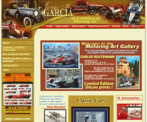 jorgegarcia.com.ar: Jorge Garcia - An Exhibition of Motoring Art
