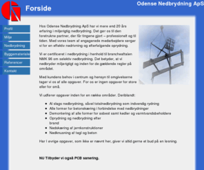 odense-nedbrydning.dk: Forside - Odense Nedbrydning
