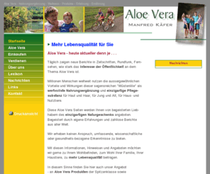 aloevera.net: aloevera.de - Startseite
Startseite von aloevera.de