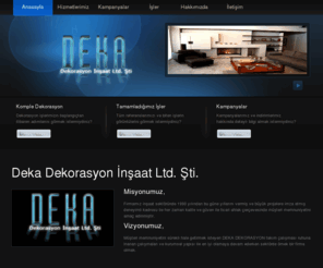 deka-dekorasyon.com: Deka Dekorasyon - Anasayfa
Black Fox is a full-site 5 pages free CSS template from templatemo.com