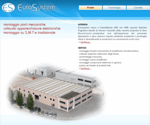 eurosystemelectronics.com: Eurosystem Electronics - Castelfidardo - Montaggio parti meccaniche, Collaudo apparecchiature elettroniche, Montaggio su S.M.T e tradizionale
Eurosystem Electronics, Castelfidardo (AN): Montaggio parti meccaniche, Collaudo apparecchiature elettroniche, Montaggio su S.M.T e tradizionale