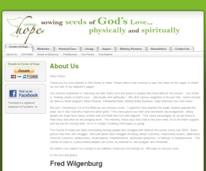 centerofhopesf.org: About Us
Center of Hope