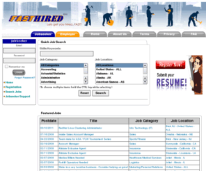 jobsfast.net: FastHired
FastHired: Worldwide Careers and Employment