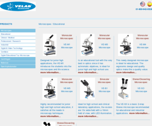 velab.net: Velab Scientific
Manufacturing microscopy, science educational products and essential lab equipment