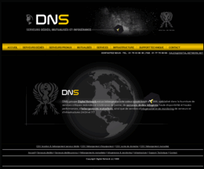 dns-fr.com: Serveurs dedies infogeres et serveurs dédiés haute disponibilite - Digital Network
DNS : Serveurs dédiés infogéré haute disponibilité et applications critiques - Digital Network