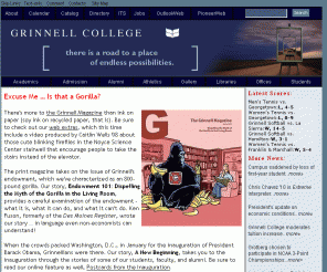 grin.edu: Grinnell College - Front Door
