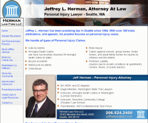 herman-law.com: Herman Law
Herman Law Firm, LLC, Personal injury Attorney in Seattle Washington, Jeffrey L. Herman Lawyer.